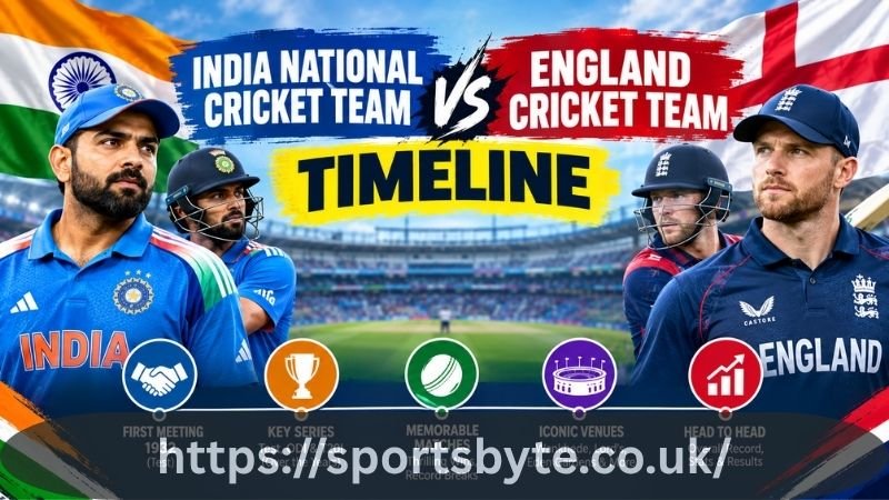 India National Cricket Team Vs England Cricket Team Timeline