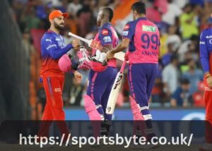 Royal Challengers Bengaluru vs Rajasthan Royals Standings