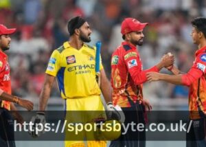 Punjab Kings Vs Chennai Super Kings Standings