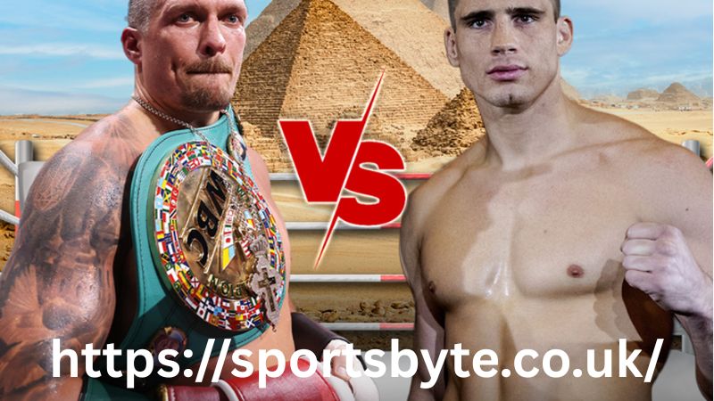 Oleksandr Usyk, Rico Verhoeven To Fight At Pyramids of Giza