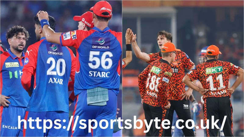 Sunrisers Hyderabad vs Delhi Capitals Timeline