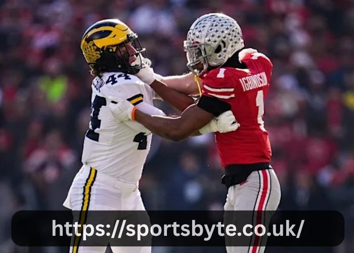 Ohio State Buckeyes Football Vs Michigan Wolverines Football Match Player Stats
