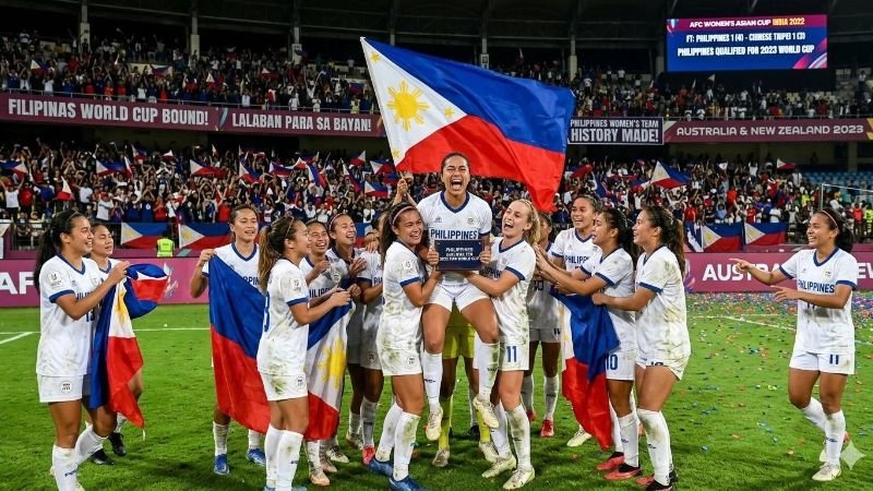 The Philippines Womens National Football Team Qualifies For the 2023 FIFA World Cup