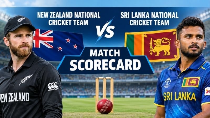 New Zealand National Cricket Team vs Sri Lanka National Cricket Team Match Scorecard