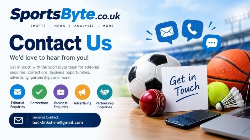 Contact Us | SportsByte.co.uk |